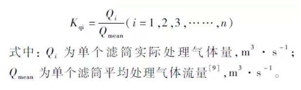 濾筒除塵器滲透率計算公式